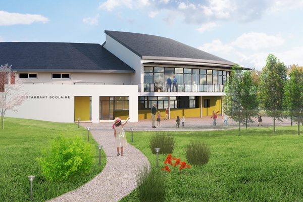 Petite unité de vie et restaurant scolaire - 71140 Cronat